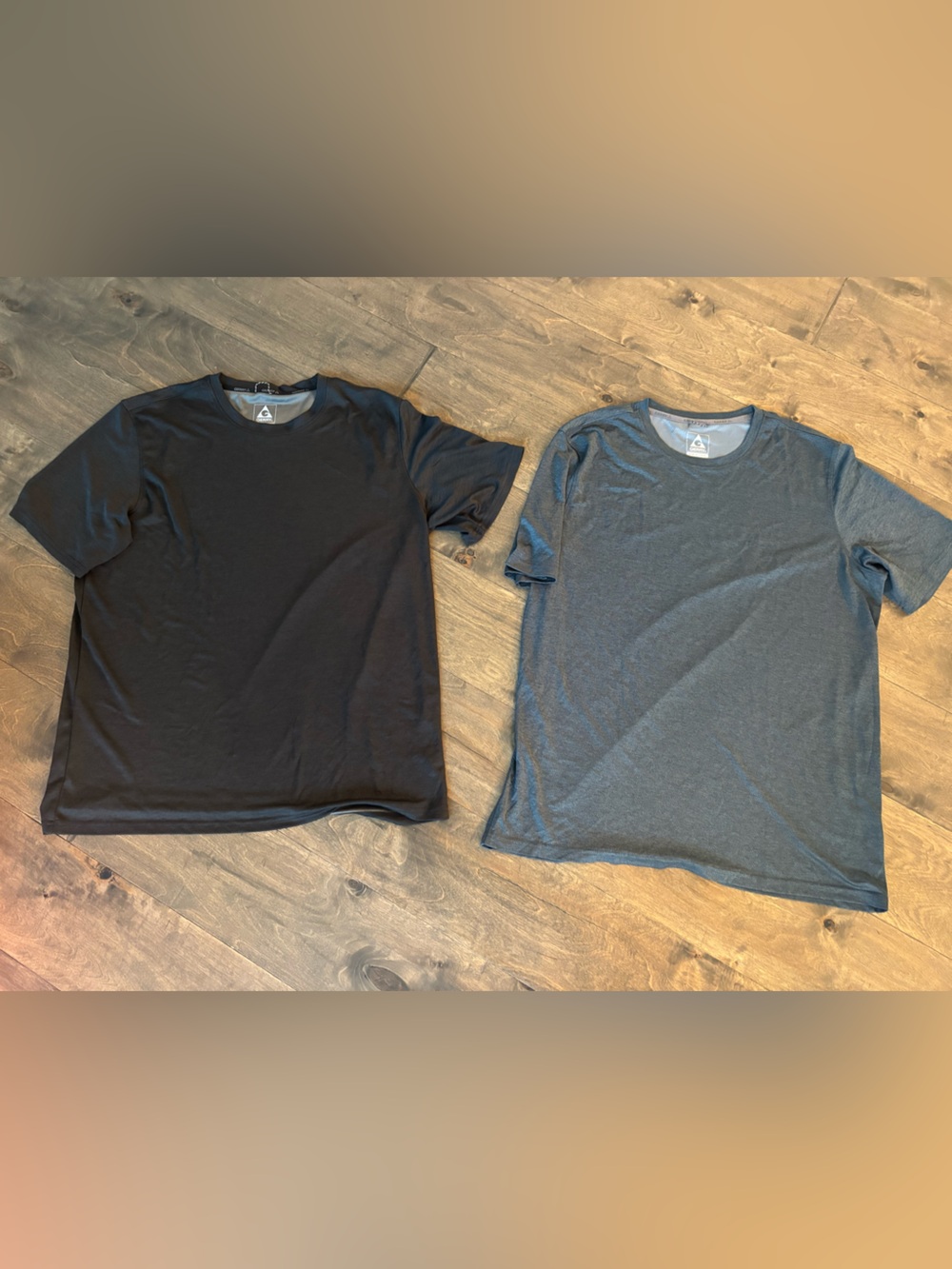 Gerry Weber Men's Short Sleeve Tee Duo - Black & Charcoal